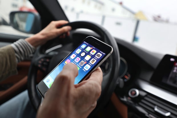 Driving with a cell phone 