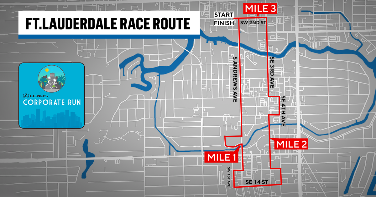 Lexus Corporate Run returns to Fort Lauderdale. Here’s when and where roads will close.