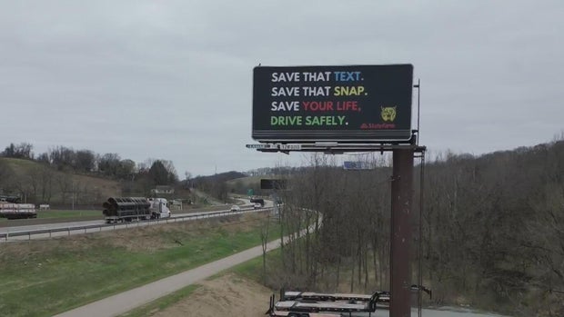 kdka distracted driving billboard 
