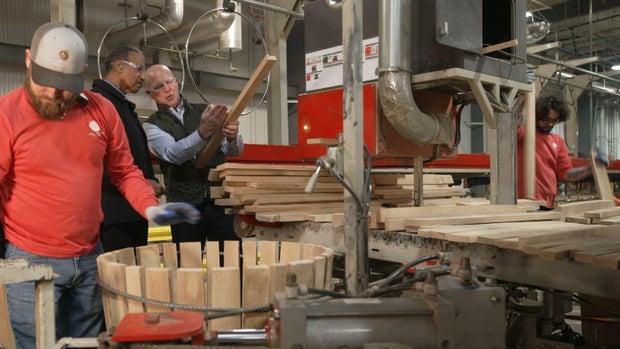 raising a barrel 