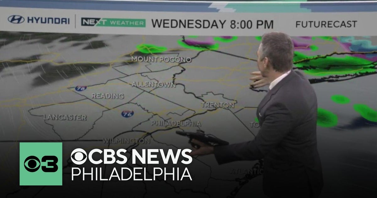 Cloudy Wednesday night, tracking storms for Thursday in Philadelphia ...