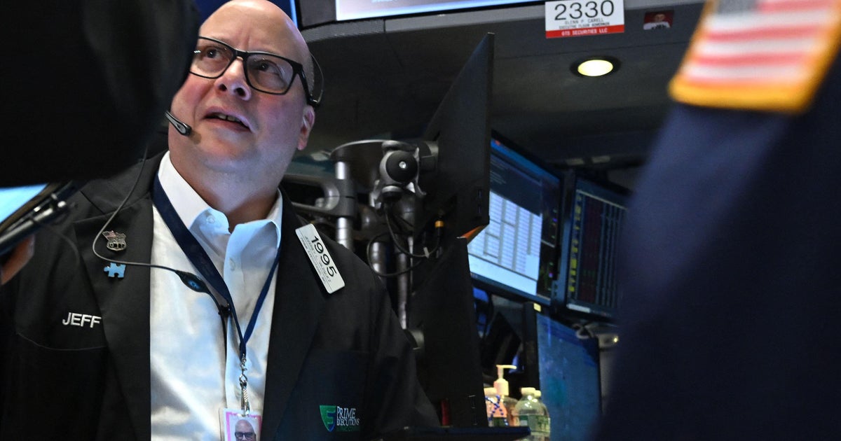 Dow Jones drops nearly 1,500 points as stock market rout deepens