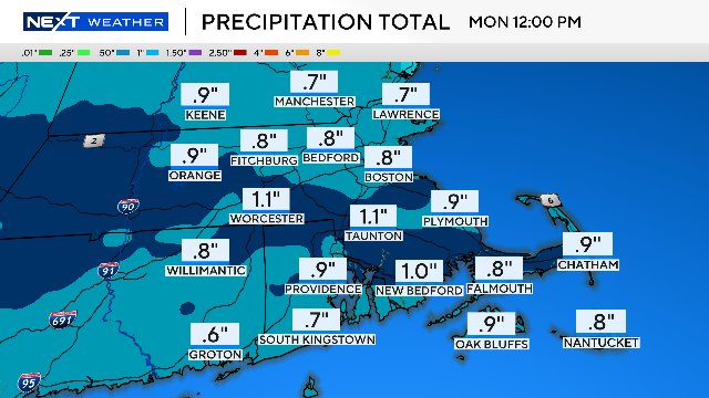 April showers return this weekend. Map shows who gets the most ...