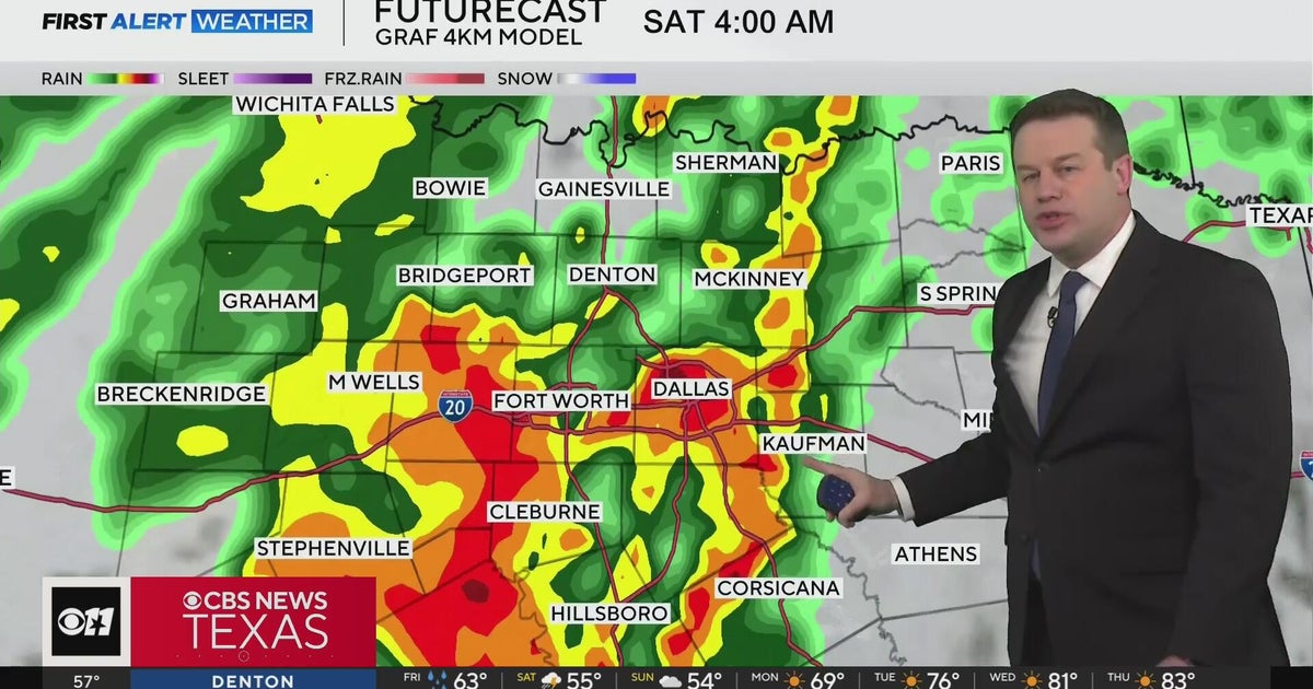 Rain and storms continue for North Texas through Saturday before a ...