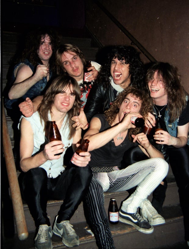 Members of Exodus and Slayer at Wolfgang's in SF 