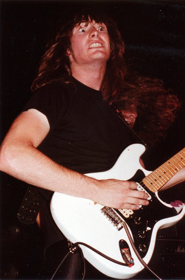 Gary Holt performing with Exodus 