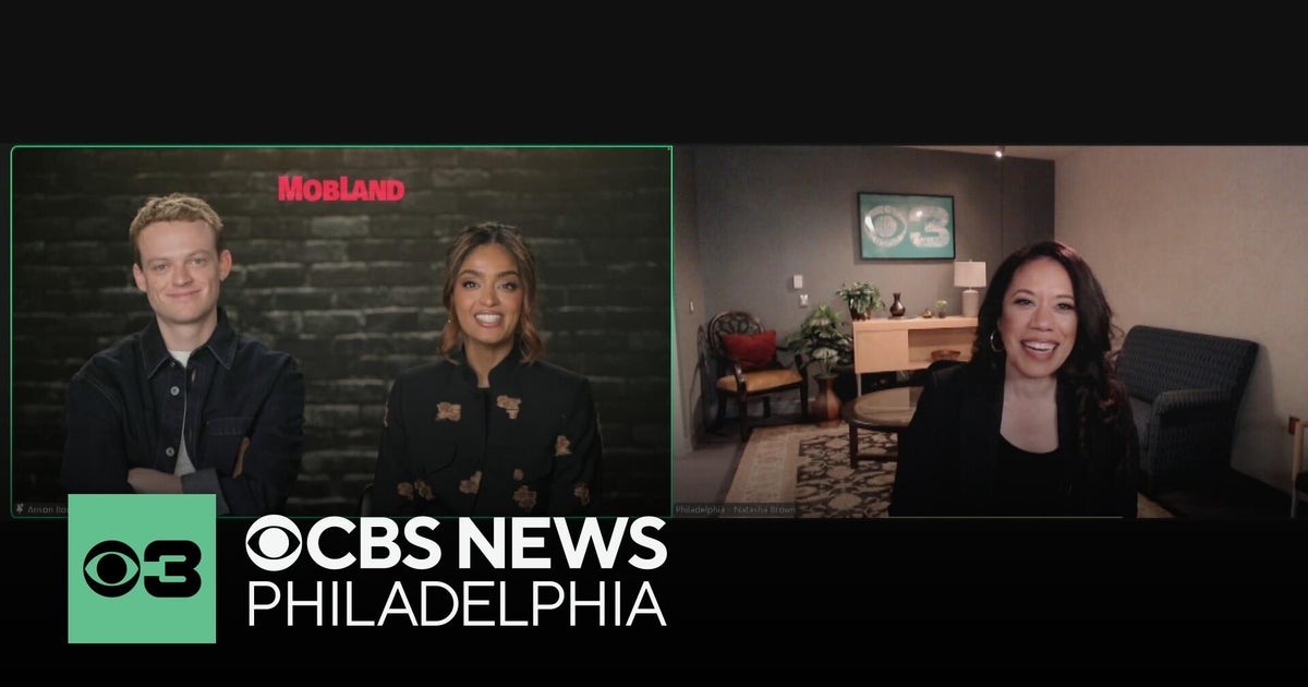 Actors Anson Boon and Mandeep Dhillon talk to CBS News Philadelphia about "MobLand"
