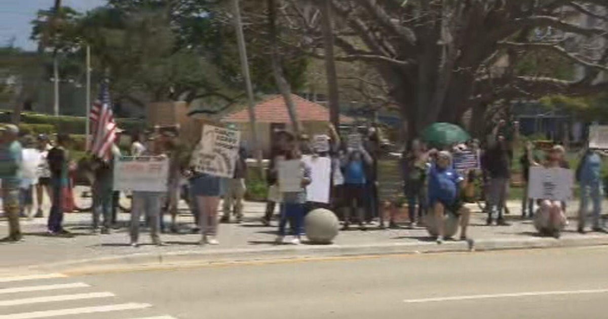 Demonstrators participate in Demonstrators participate in