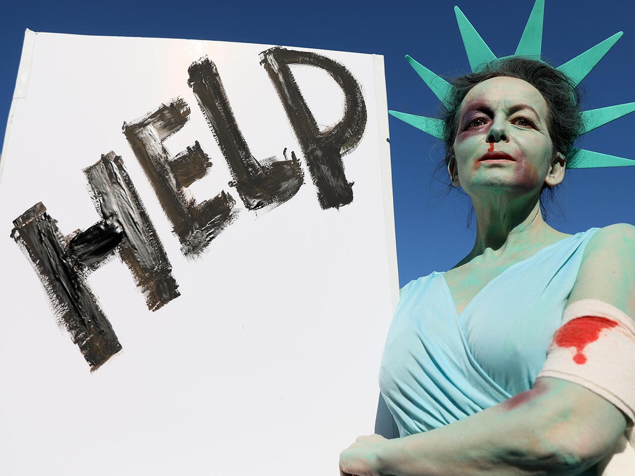 People Protest Against Donald Trump And Elon Musk In London