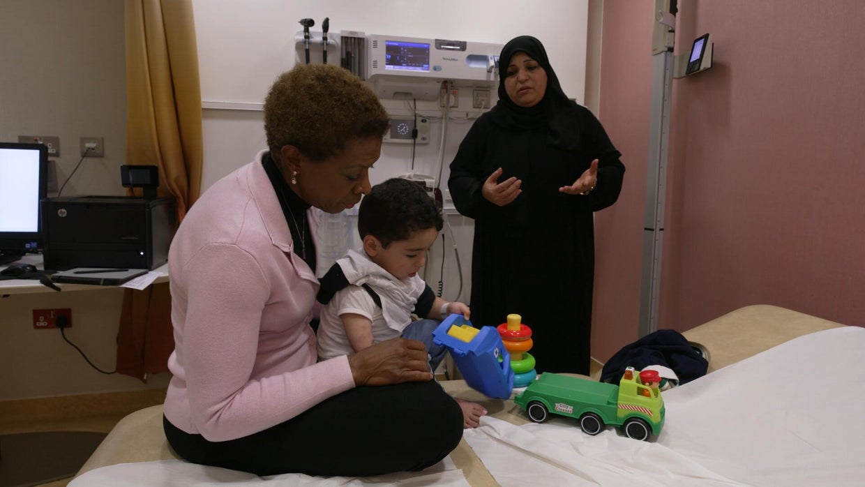 Dr. Lisa Thornton with Sanad