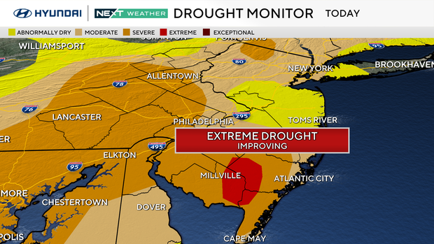 Drought monitor update for April 6 