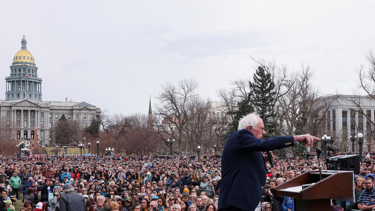 U.S. Sen. Sanders and U.S. Rep. Ocasio-Cortez hold rally in Denver