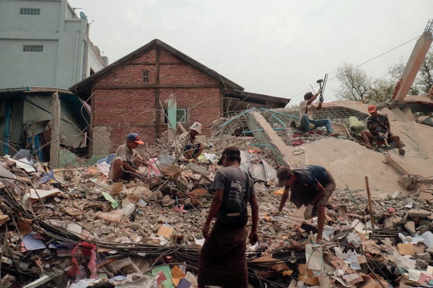 MYANMAR-THAILAND-QUAKE 