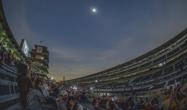 2024 Indy Motor Speedway Solar Eclipse 