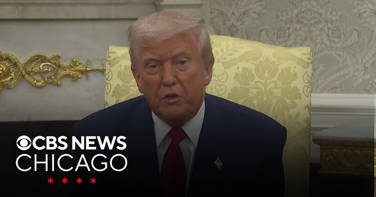 Trump says direct talks with Iran will happen on Saturday - CBS Chicago