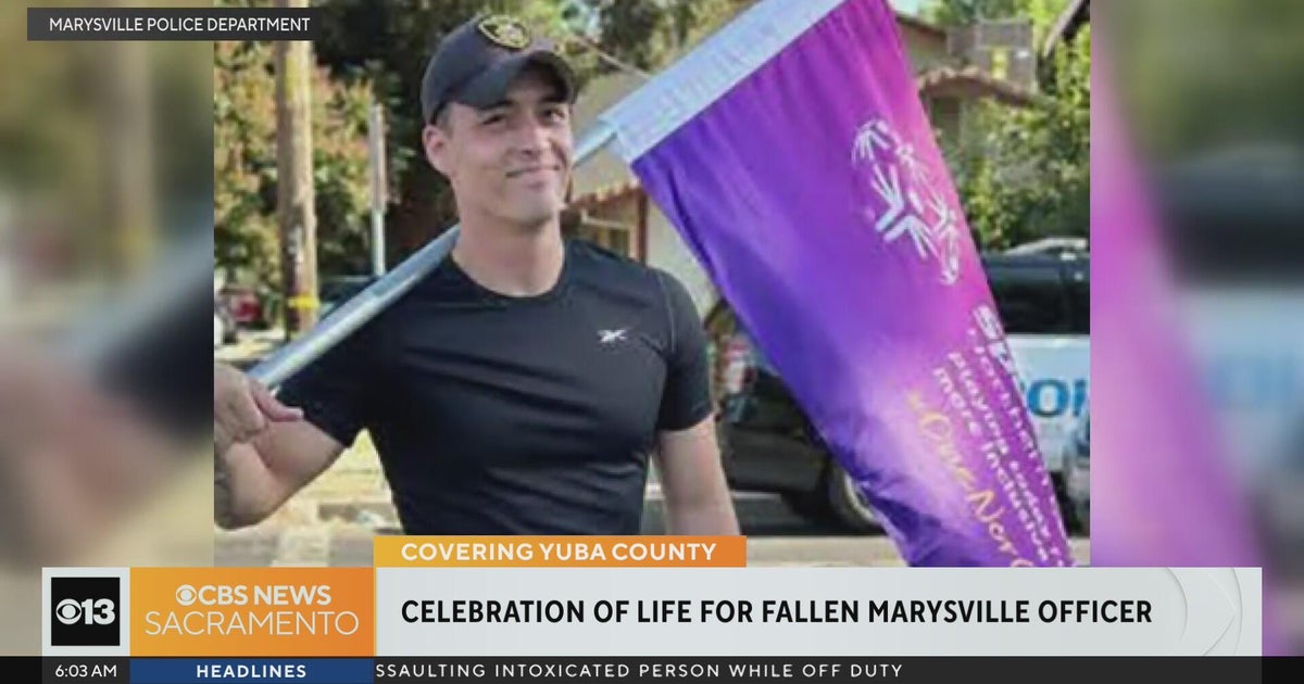 Celebration Of Life Set For Fallen Marysville Officer Cbs Sacramento