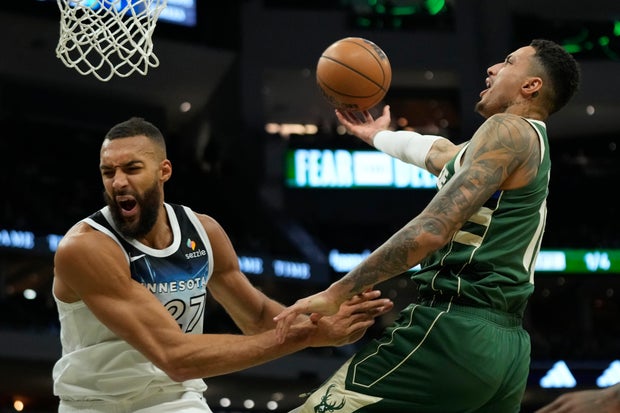 Timberwolves Bucks Basketball 