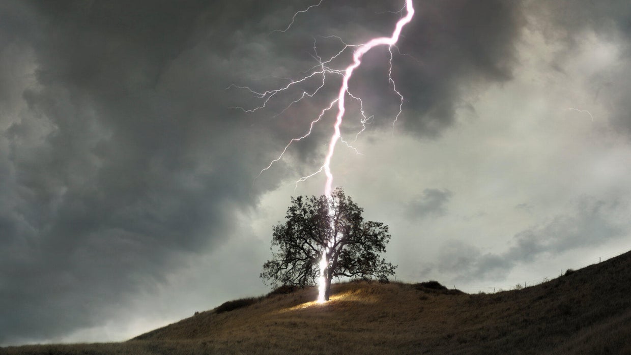 Lightning striking in the same place more than once seems unlikely ...