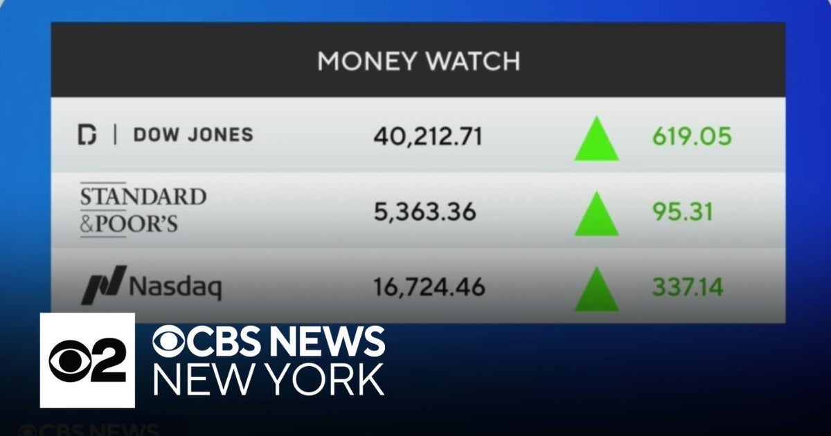 Markets rebounding at end of tumultuous week on Wall Street - CBS New York