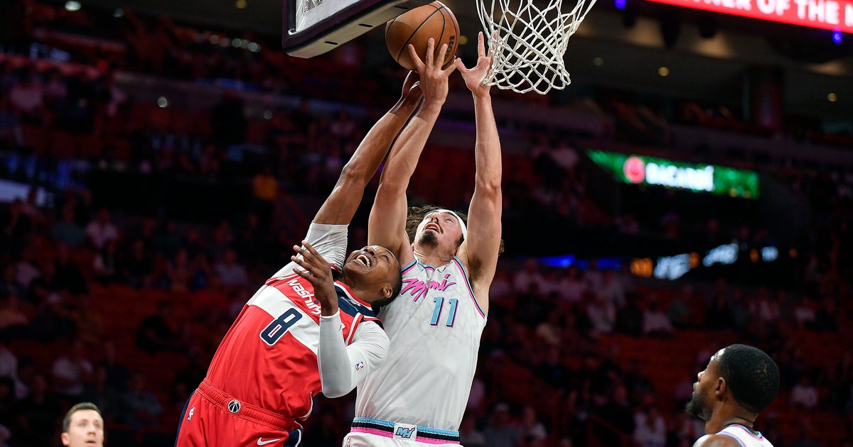 Carrington hits game-winner as time expires, lifting Washington Wizards past play-in bound Miami Heat 119-118 Carrington hits game-winner as time expires, lifting Washington Wizards past play-in bound Miami Heat 119-118