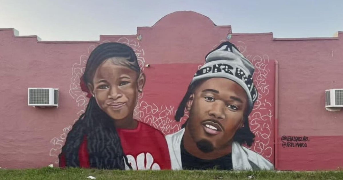 Artist creates mural to honor local rapper and daughter killed in ...
