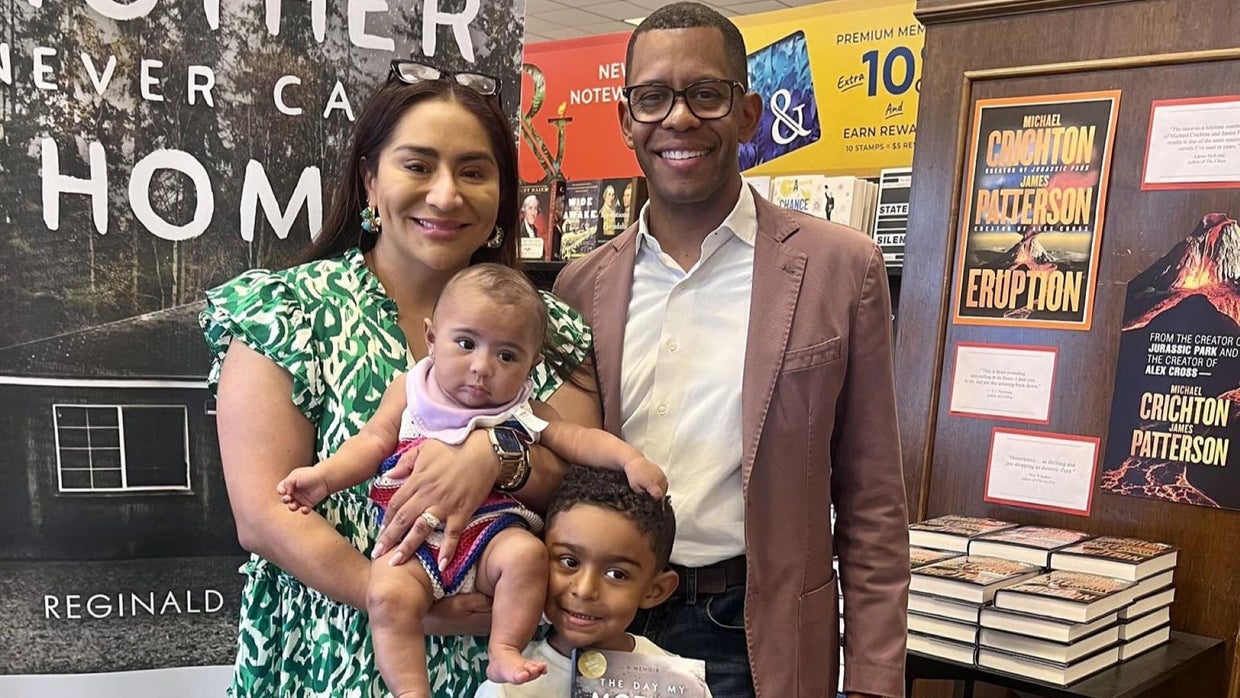 Reggie Reed Jr. and family