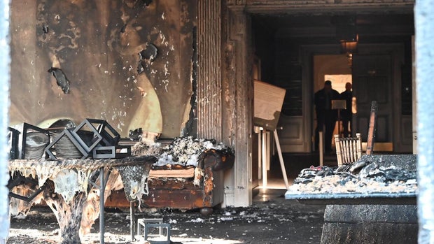 Official governor's residence in US state of Pennsylvania targeted in suspected arson attack 