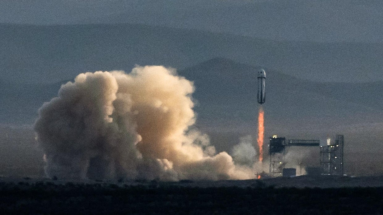 Blue Origin Launches All-Female Crew Into Space For Brief Flight