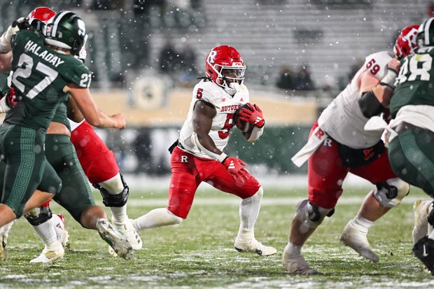 COLLEGE FOOTBALL: NOV 30 Rutgers at Michigan State 