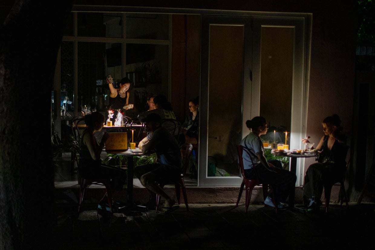 Power outages plunge Puerto Rico into darkness on the island