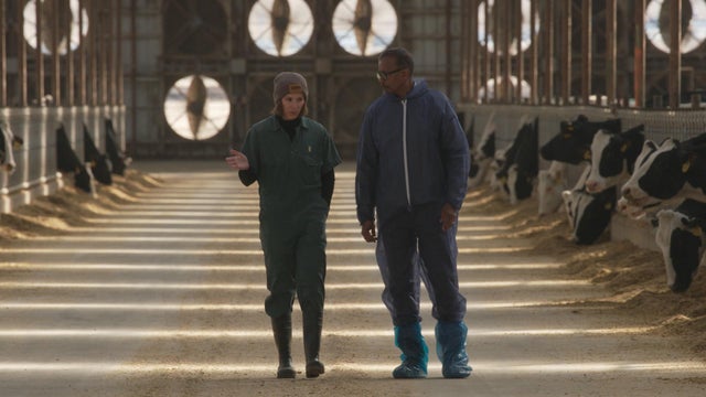 Veterinarian Dr. Kay Russo and Bil Whitaker 