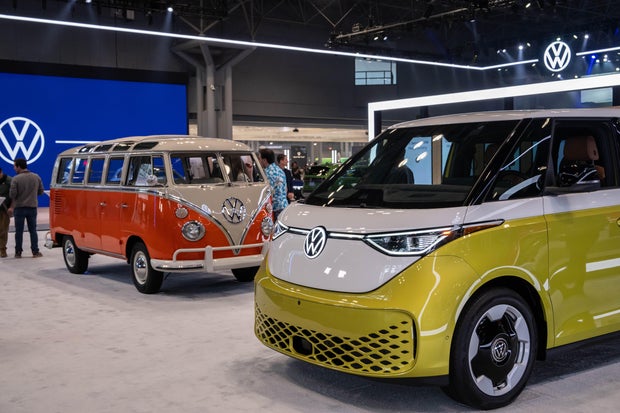 Carmakers Show Off Their Newest Models At New York International Auto Show 
