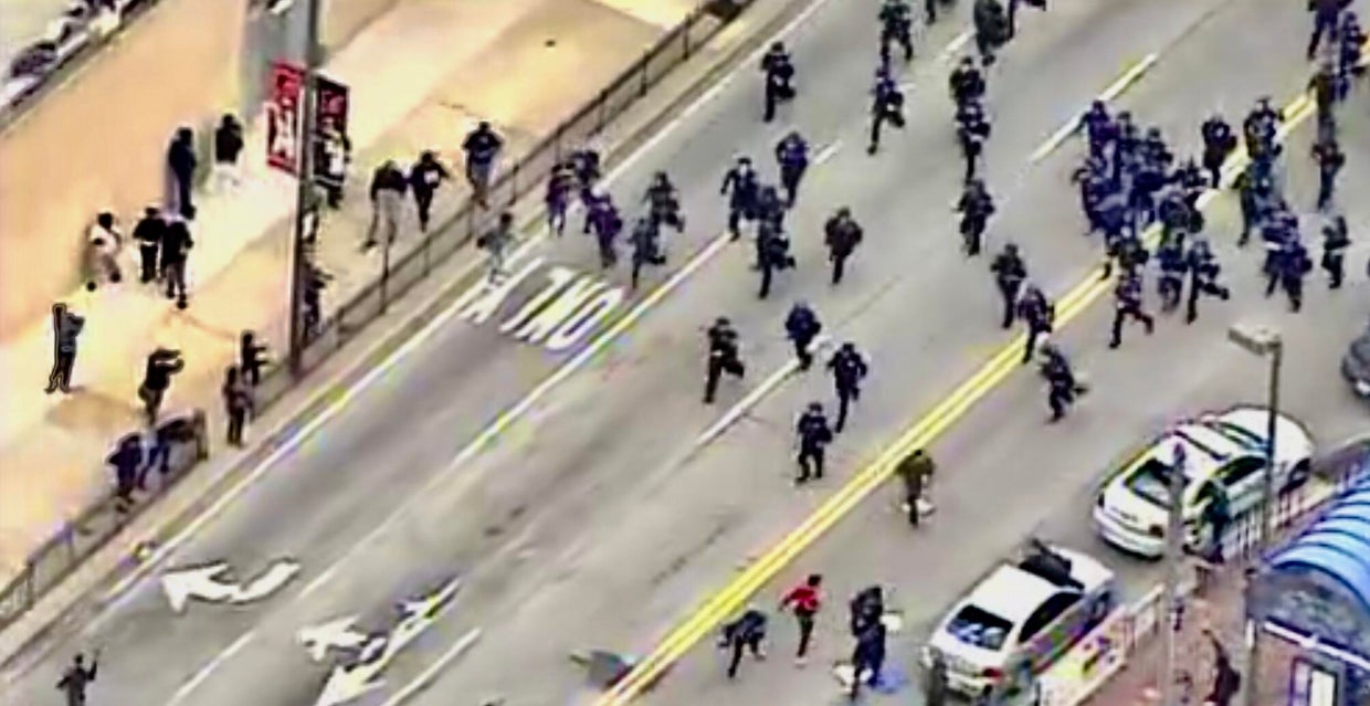 Freddie Gray's 2015 death sparks unrest in Baltimore