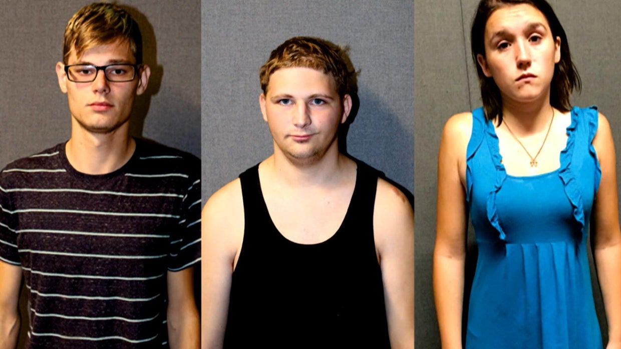 Gavin MacFarlane, Russell Jones and Ellie Friar