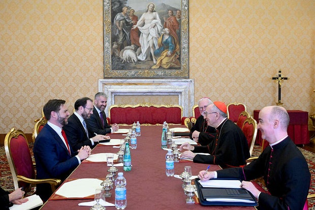 U.S. Vice President Vance Visits Italy And India 