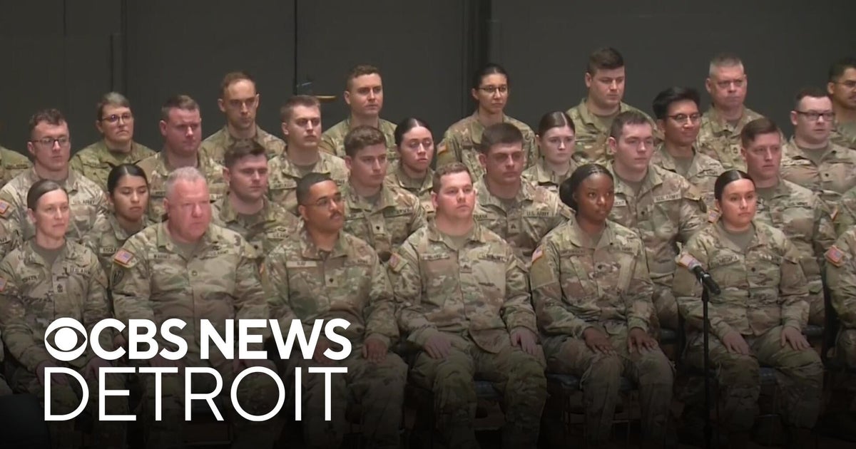 Ceremony honors Michigan National Guard soldiers before deployment ...