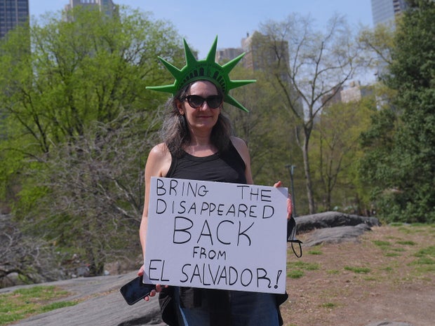 March in New York City to protest against Trump administration 