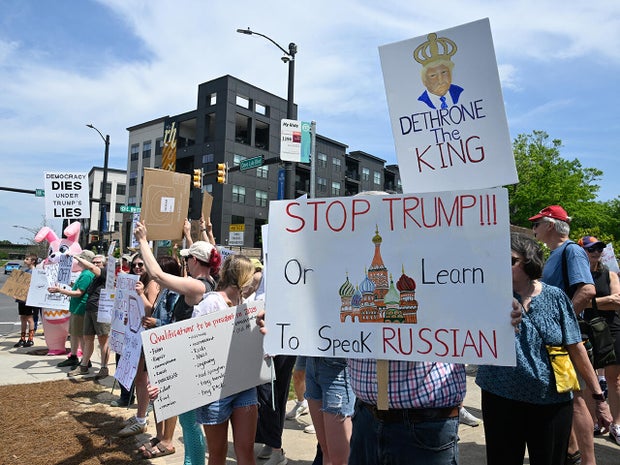 Rally against US President Donald Trump administration in Rock Hill 