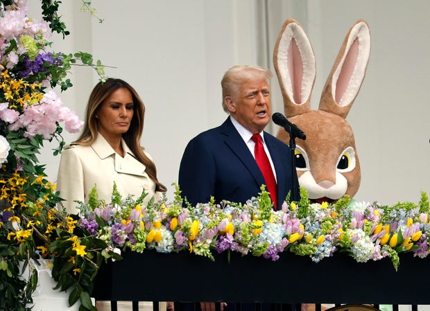 President And Mrs. Trump Host Annual White House Easter Egg Roll 