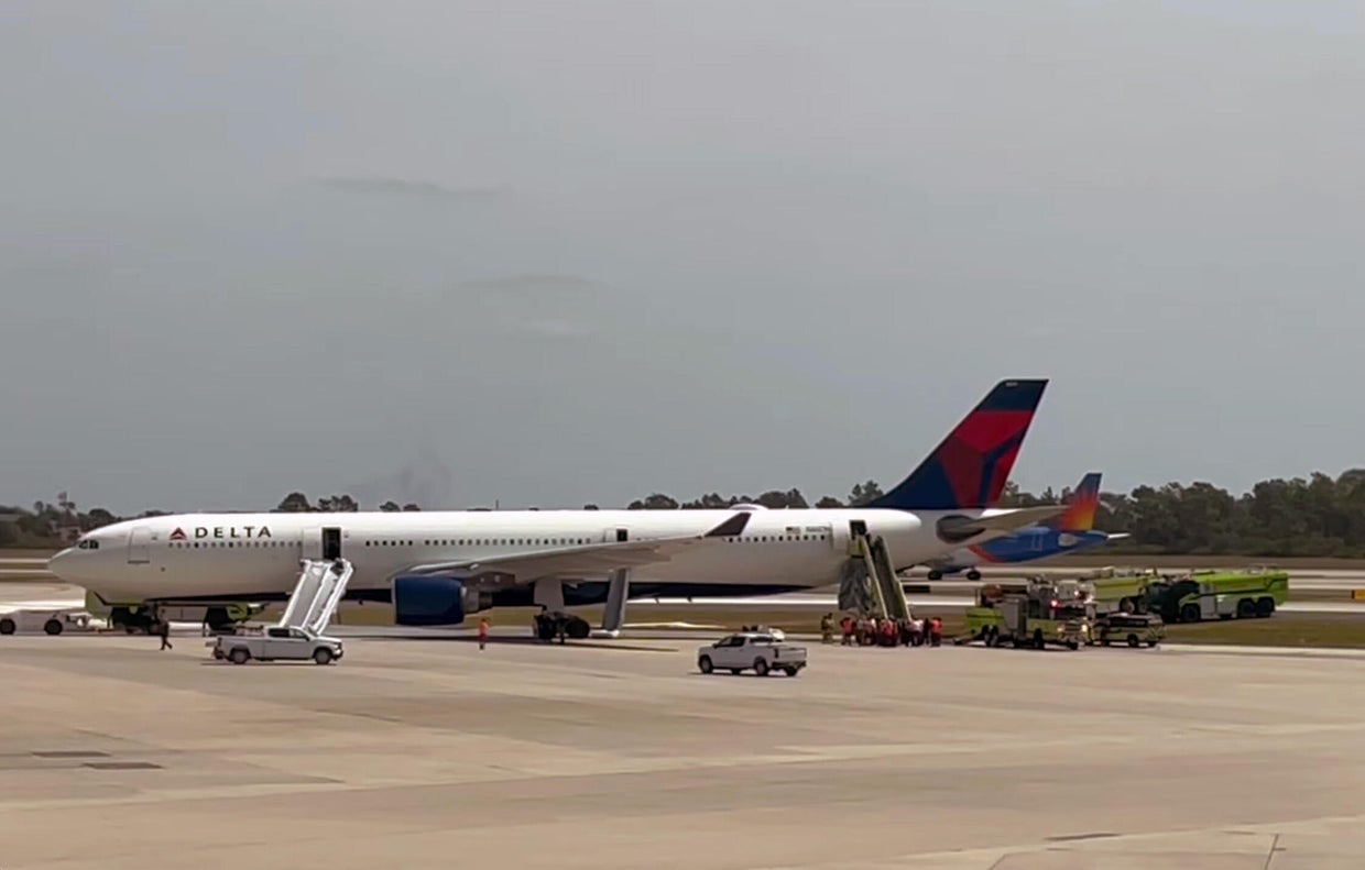 A Delta flight was evacuated on the tarmac at Orlando International Airport