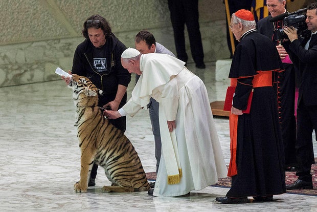 Pope Francis celebrates the Jubilee of the 'World of Travelling Shows' 