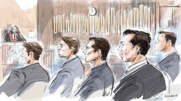 5 members of Canadian junior hockey team plead not guilty in sex assault case 