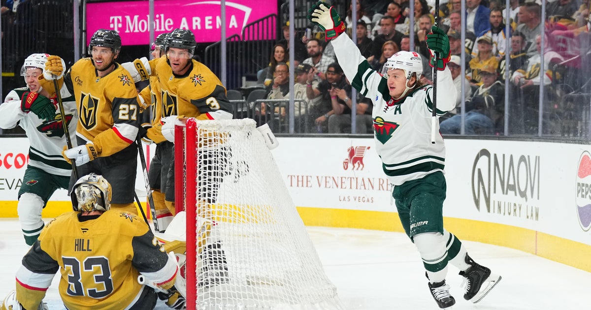 Minnesota Wild Defeat Vegas Golden Knights 5-2, Series Tied 1-1