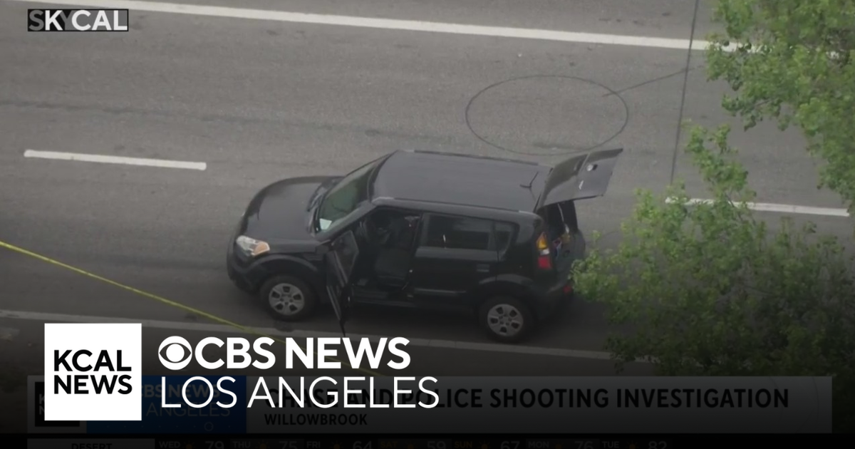 Police Shoot Suspect After Pursuit on LA County Freeway