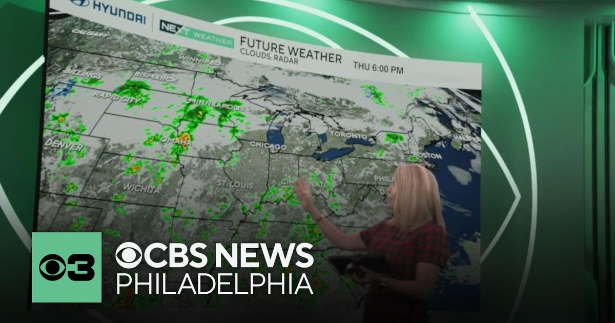 Clear and cool Thursday night in Philadelphia region - CBS Philadelphia