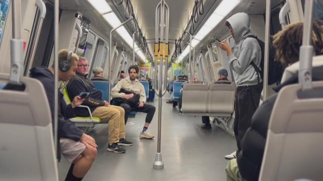 People on BART 