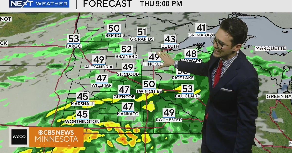 NEXT Weather: 9 a.m. Minnesota forecast from April 24, 2025 - CBS Minnesota