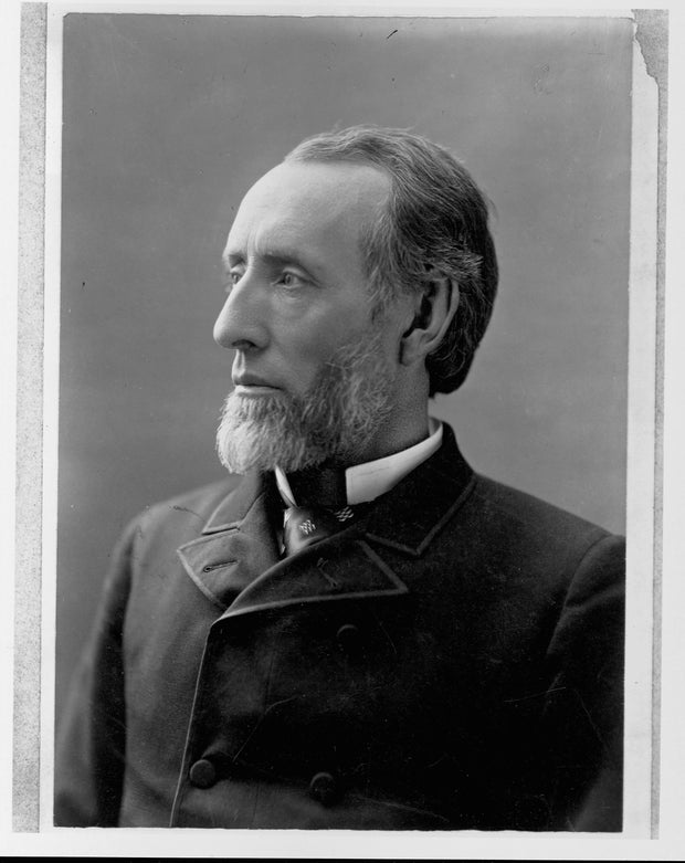 Cullom, Sen. Shelby Moore, 1869-1914 bust, (2) Photo Portrait file (Sen, Ky.) PI shelf 