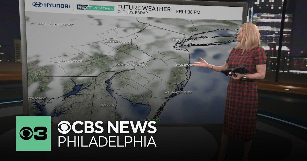 Warm and mostly sunny Friday in Philadelphia area, tracking weekend ...