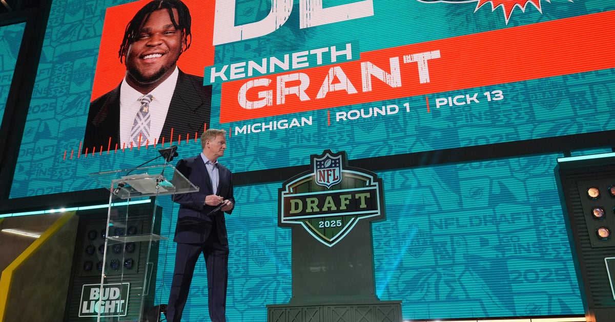 Miami Dolphins select DT Kenneth Grant with 13th overall pick in 2025 NFL Draft Miami Dolphins select DT Kenneth Grant with 13th overall pick in 2025 NFL Draft